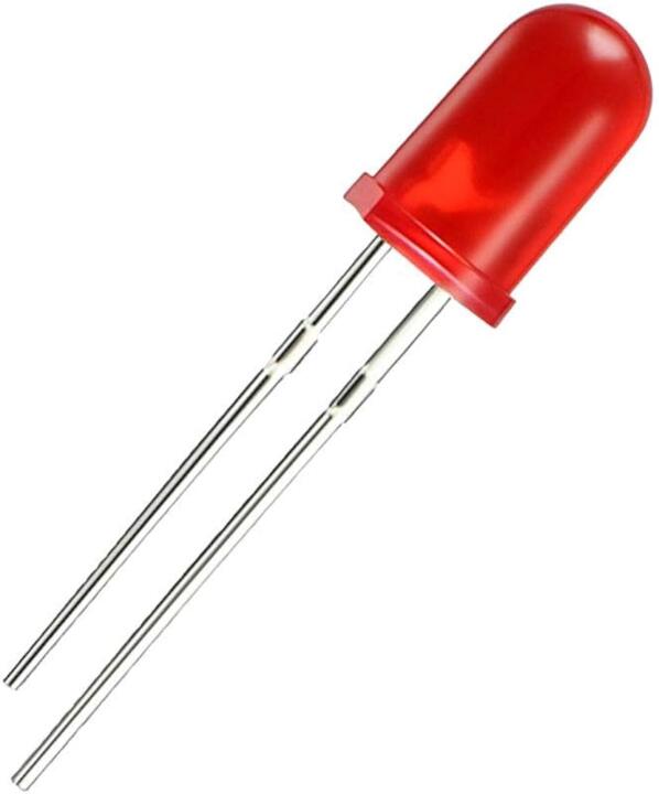 Imagen de Led 5mm Rojo Difuso