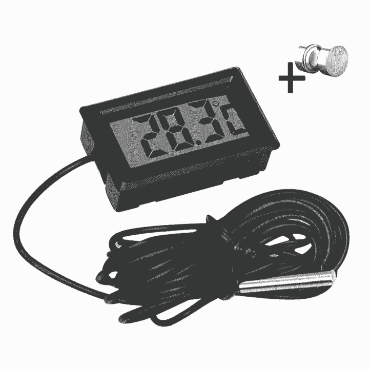 Imagen de Termometro Digital Nevera Incubadora Acuario