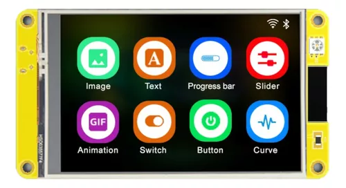 Imagen de Esp32 Arduino 3,5 Pulgadas, 320x480, Lcd Tft Táctil Lvgl