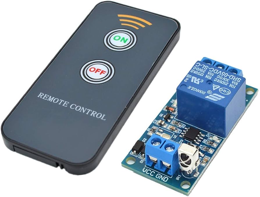 Imagen de Control Remoto Interruptor Infrarrojo 1 Canal 5v 10a 8metros