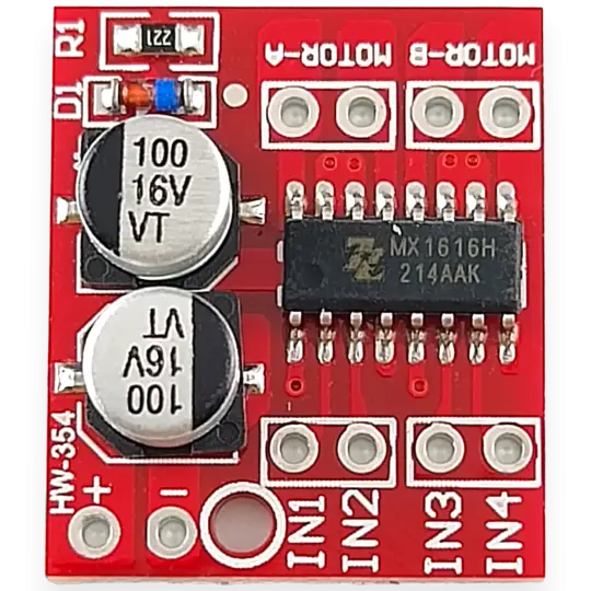 Imagen de Puente H L298n Mini Para Proyectos De Robótica Y Electrónica