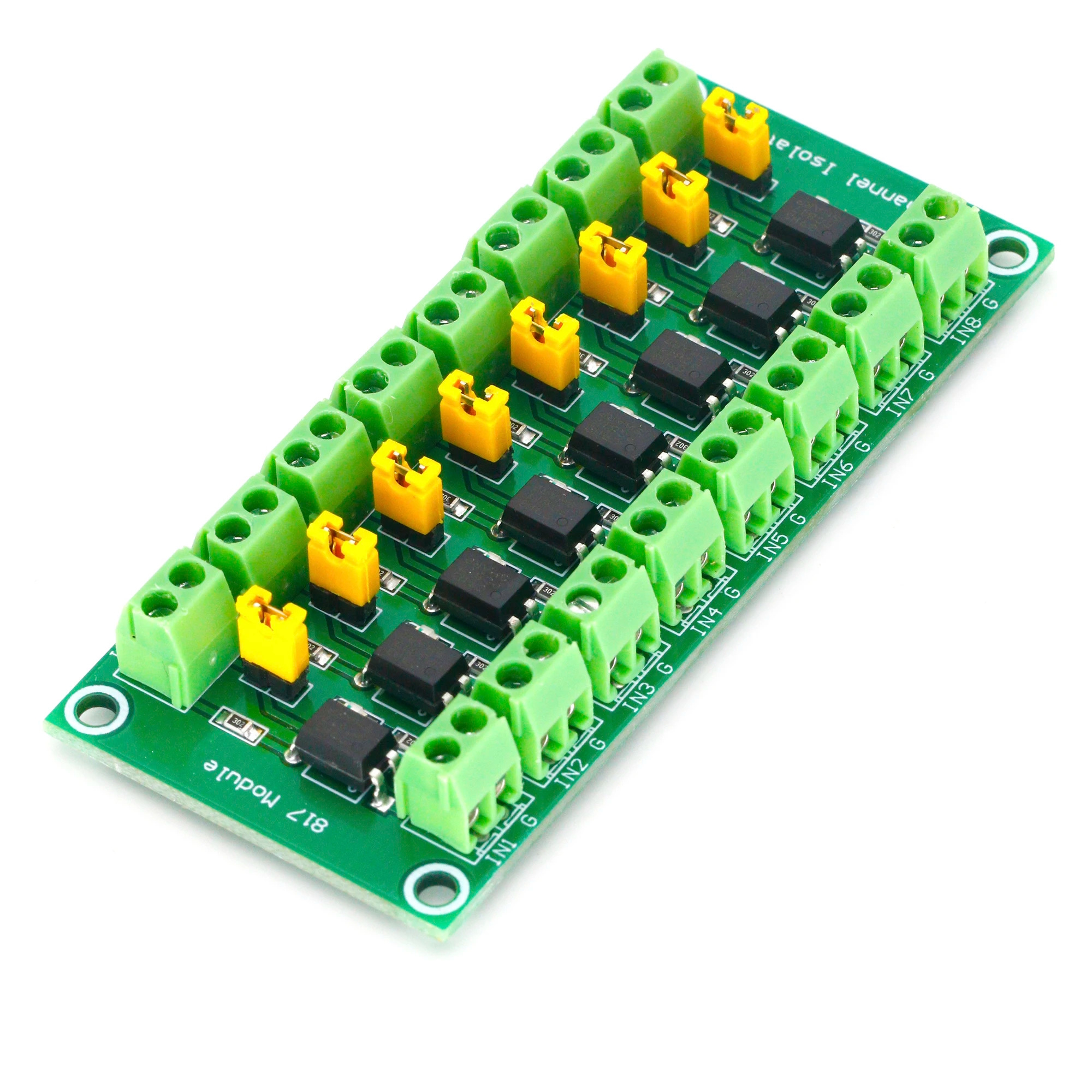 Imagen de Módulo Optoacoplador Pc817 8 Canales