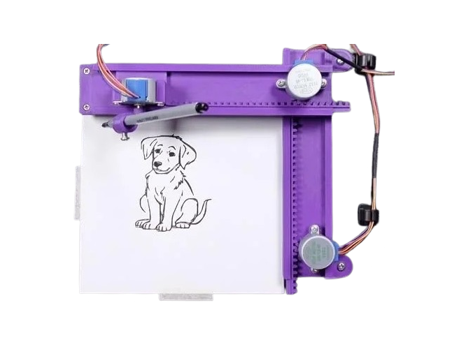 Imagen de Arduino Mini Plotter Proyecto Para Ensamblar Cnc Robot