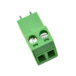 Kit 4 Terminal de Bloque Enchufable 5.08 mm Verde 2P Inclinado 90 Grados