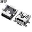 Pack 10 CONECTOR MINI USB TIPO B 5 PINES HEMBRA SMD