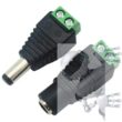Kit Pareja Conector Jack 5.5x2.1 mm MH Bornera Block 2P