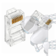 Kit 10 Conector Plug RJ45 Para Cable UTP