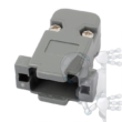 Kit 2 Cubierta Carcaza Plástica Para Conector DB9