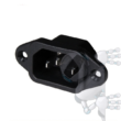 CONECTOR O ENCHUFE DE ALIMENTACIÓN AC-04 PARA CABLE DE PODER C13