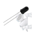 Paquete 4 LED Infrarrojo Receptor 5mm