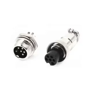 Conector De Aviación GX16 6P Macho-Hembra