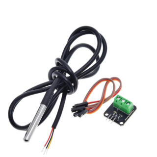 DS18B20 Sensor de 100CM, Con Adaptador, arduino, raspberry