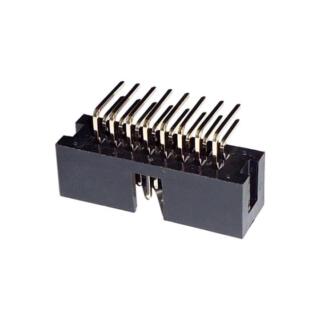 CONECTOR IDC DC3-16P 2x8P MACHO ACODADO