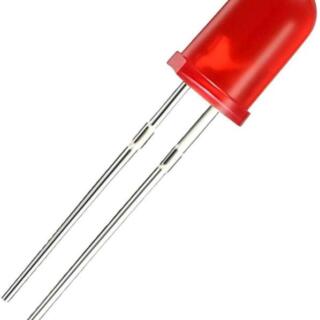 Led 5mm Rojo Difuso