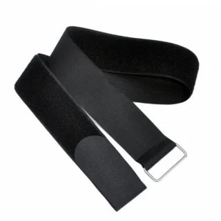 CORREA SUJETA CABLES DE VELCRO CON HEBILLA PLÁSTICA 21 CM