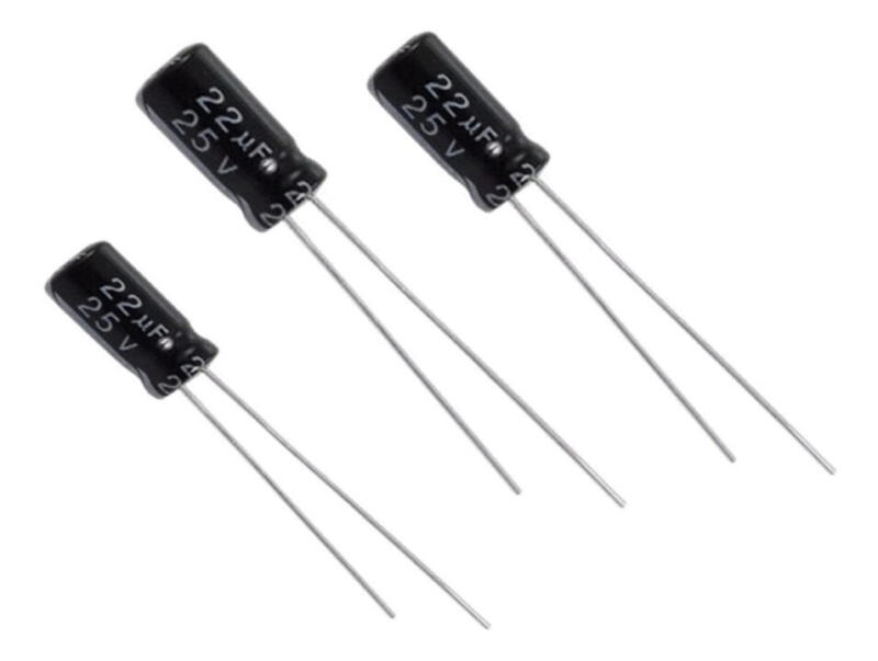 Capacitor Electrolítico De Aluminio 22uF 25V 4x7 mm - Imagen 2