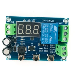 XH-M608 Módulo de carga de batería Medidor bajo protección de sobretensión de voltaje para módulo de amplificación de potencia