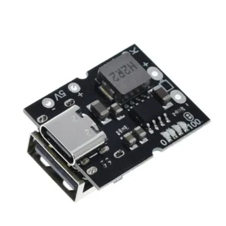 Módulo de carga y descarga de batería de litio USB tipo C 5V 2a