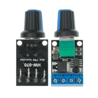 Hw-070 Controlador De Velocidad Pwm 5v-12v 10a