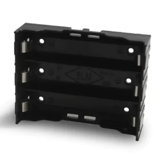 PORTA BATERÍA X3 18650 PARA PCB
