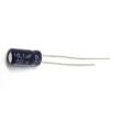 CAPACITOR ELECTROLÍTICO DE ALUMINIO 0.1UF 50V 5X11 MM