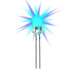 Led 5mm Azul Alto Brillo