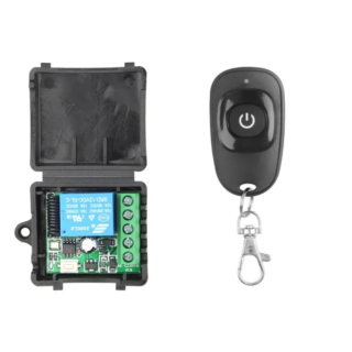 Control Remoto 433mhz, Módulo Relé Dc 12v Puertas Rf