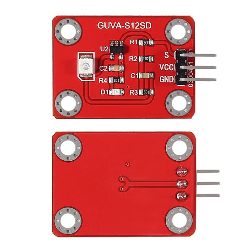 Sensor Uv 240-370nm Guva-s12sd 3528 Ultravioleta Arduino - Imagen 3