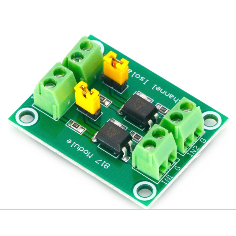 Módulo Optoacoplador Pc817 2 Canales